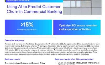 ICBC – Using AI to Predict Customer Churn in Commercial Banking